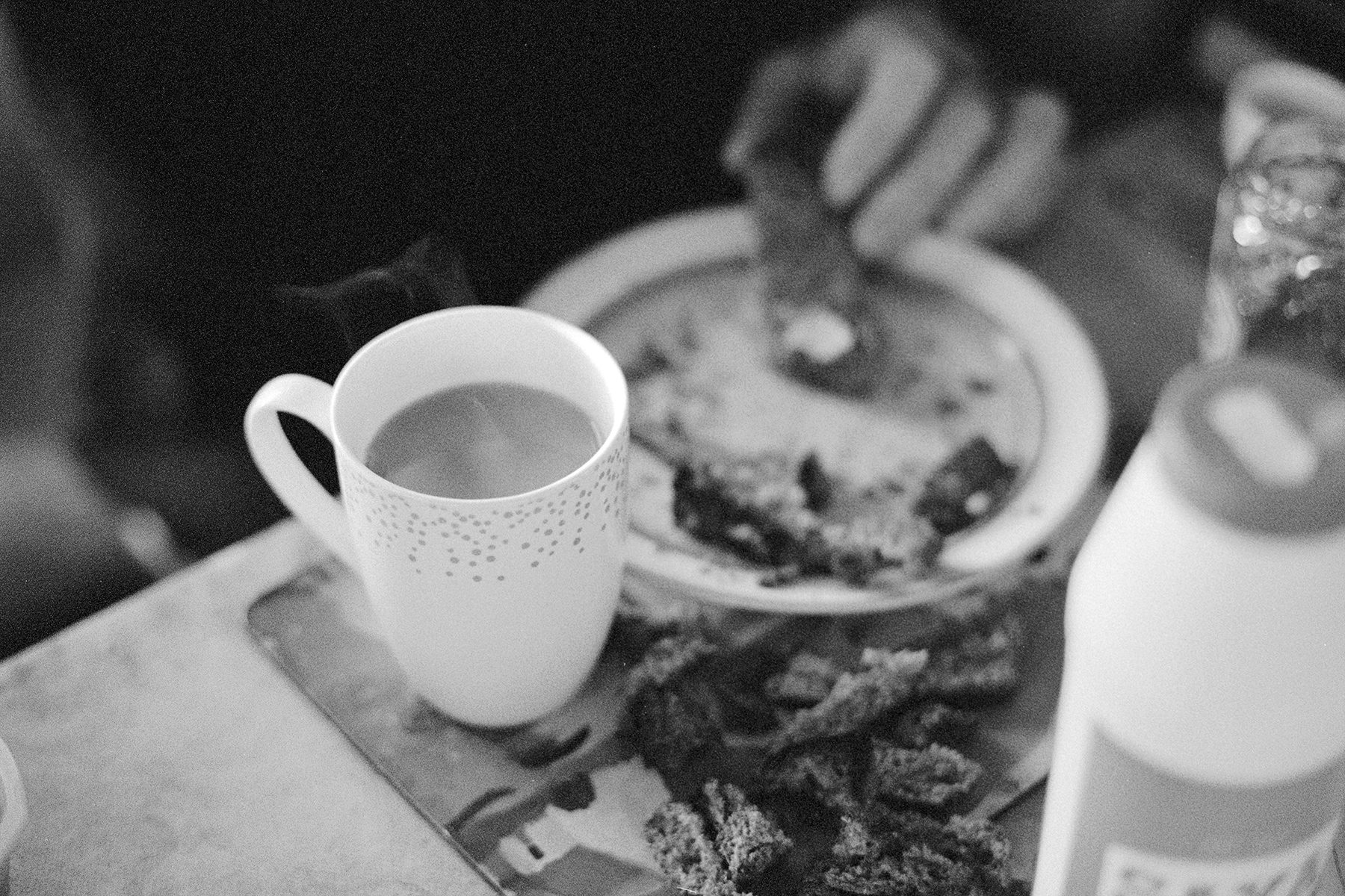 home, black and white film photography, Donal Kelly